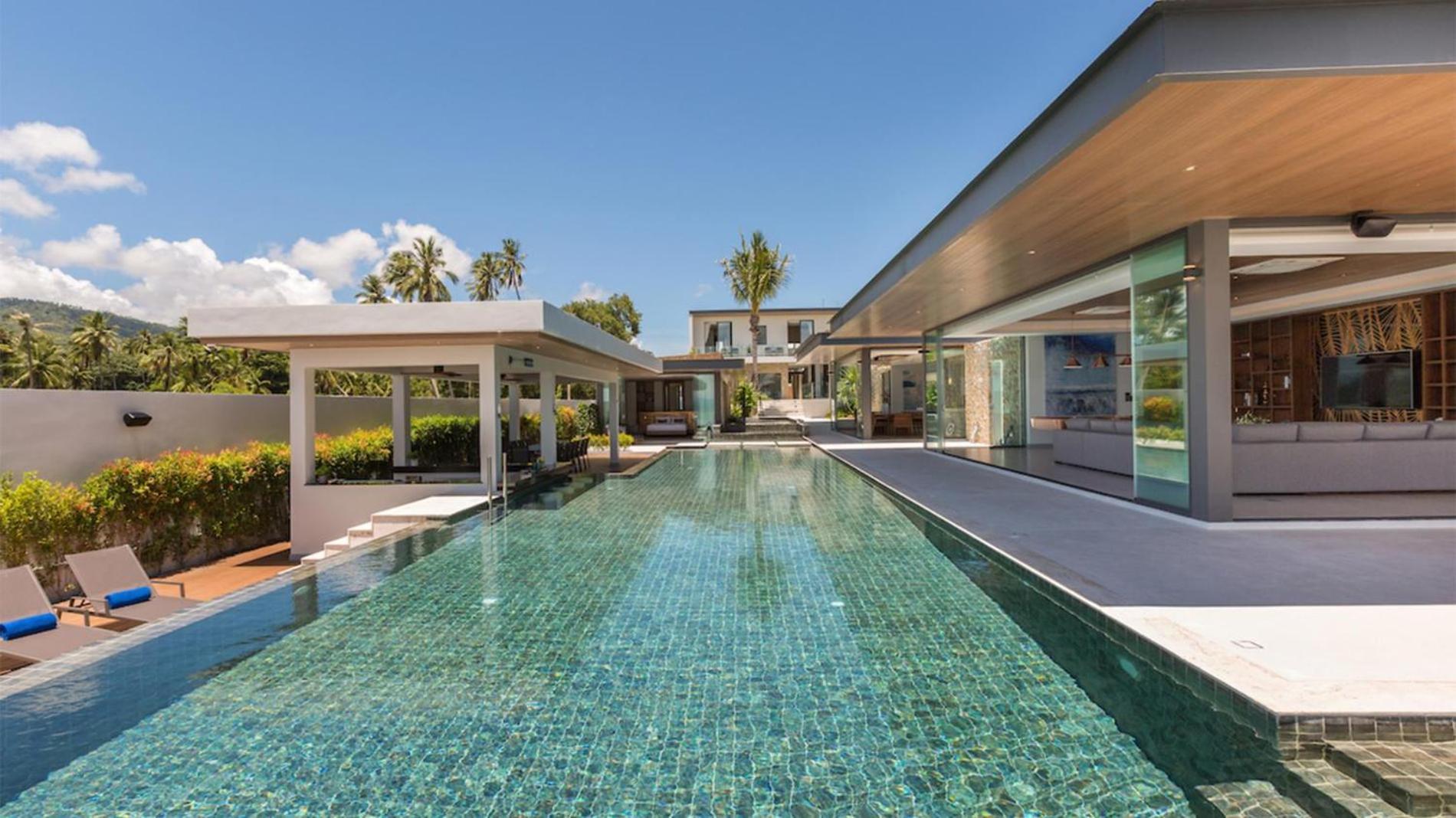 Exclusive Sea Renity A Beachfront Villa Retreat Sleeps 12 Adults And 6 Kids Laem Sor Buitenkant foto